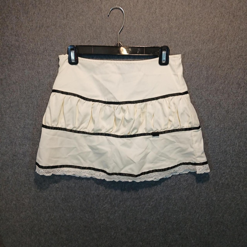 Prettylittlething sz4 Mini skirt coquette angelcore romantic lolita goth doll